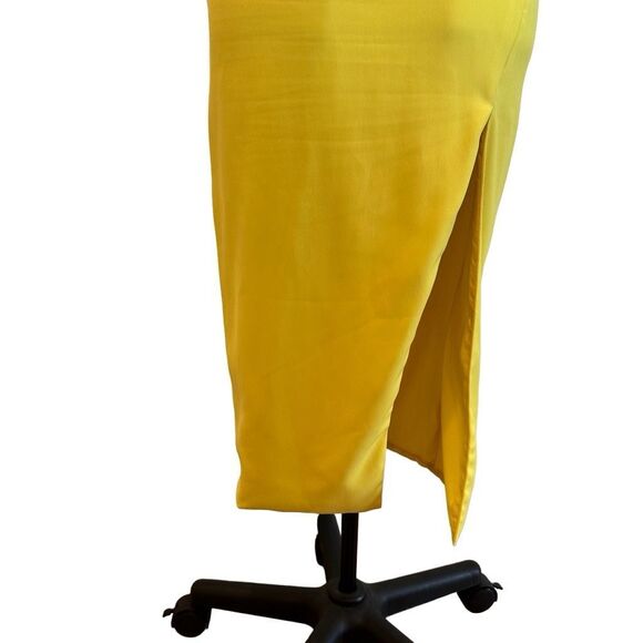 Jay Godfrey Yellow Witherspoon dress- size 8 - Picture 4 of 10